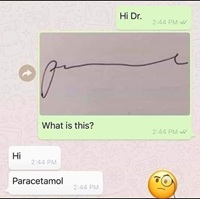 Doctor prescription